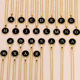 Elegant A to Z Necklace Black : Perfect Necklace Gifts for Every Style - Giftana 