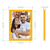 Personalized Frame Gift – Yellow Photo Frame