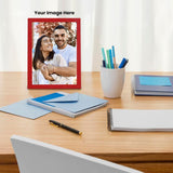 Customized Gift – Red Photo Frame for Your Special Memories