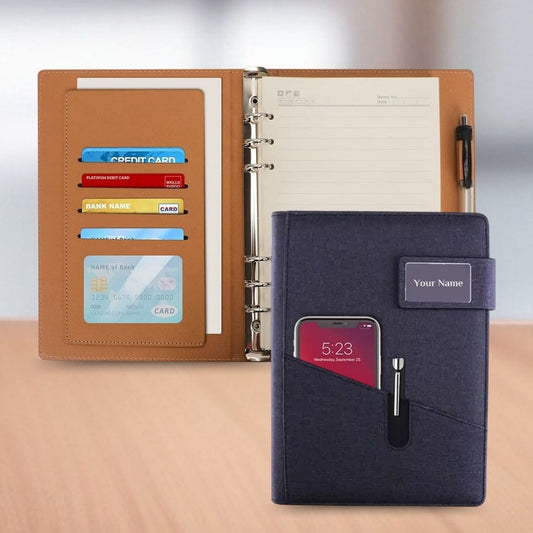 Giftana Personalized Office Planner Diary With Magnetic Lock and Name